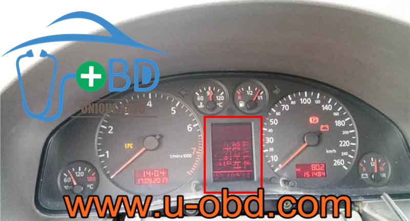 AUDI VOLKSWAGEN SEAT VDO LCD screen instrument cluster display