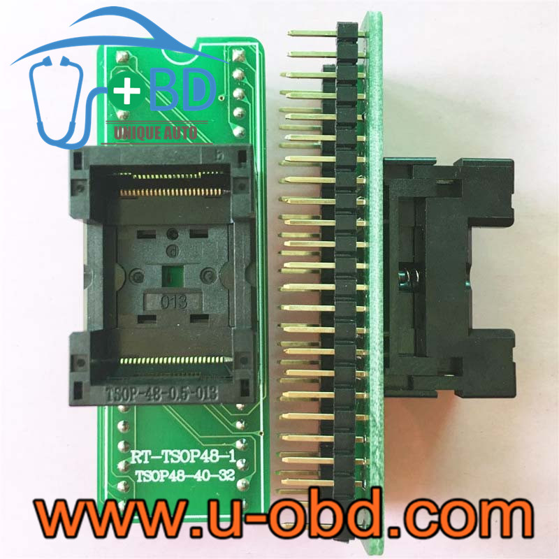 TSOP48 48 PIN sockets flash programming adapters TSOP32 TSOP40