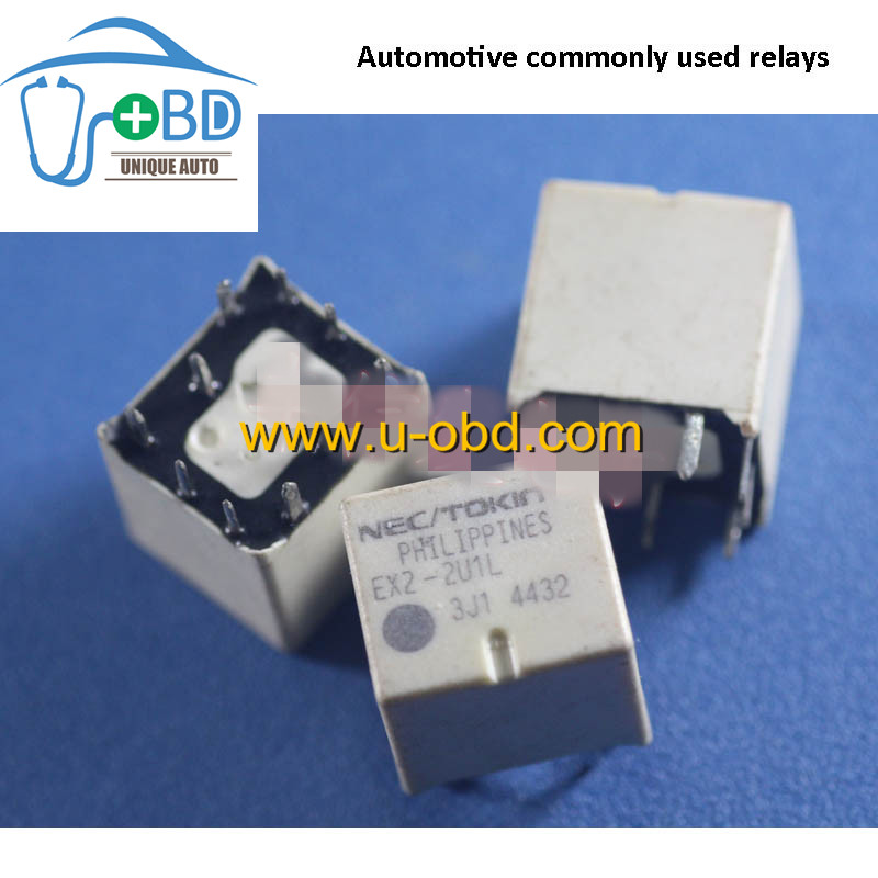 EX2-2U1L Automotive commonly used relays 10 PIN