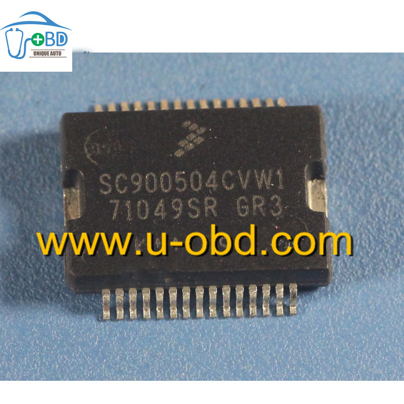 SC900504CVW1 71049SR GR3 Commonly used fuel injection driver chip for Automotive ECU