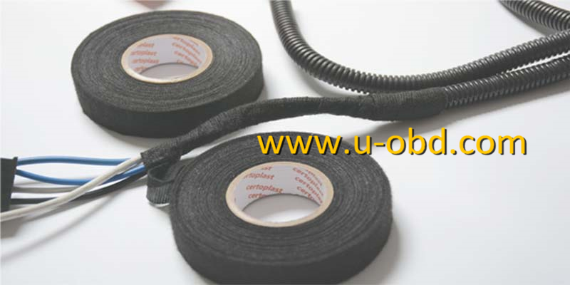 Automotive cables dedicated flame-retardant Flannelette tape thermostability tape 