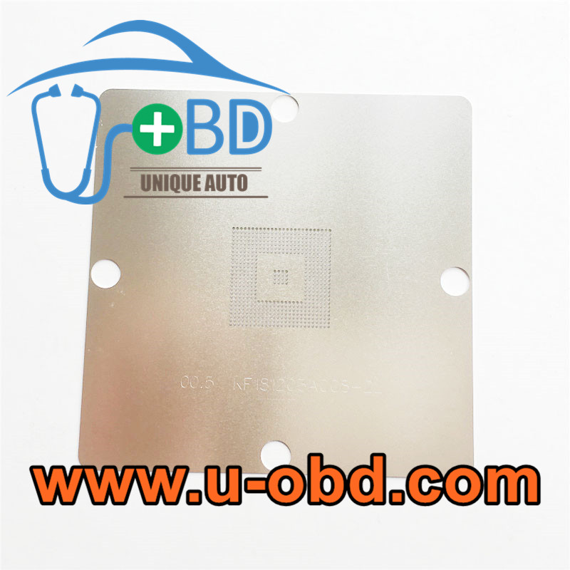 AUDI A5 audio host BGA Chip TMS320DRA342AZDK 0.5mm reballing stencil