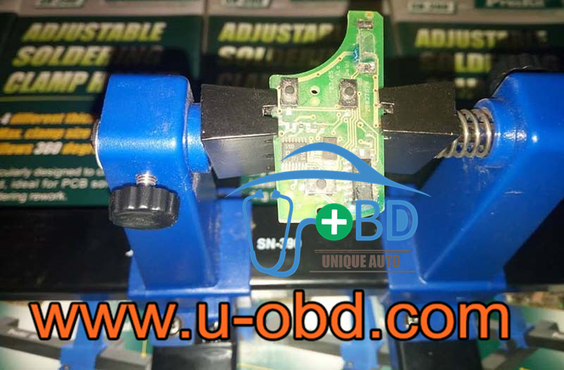 Auto ECU board repair fixture