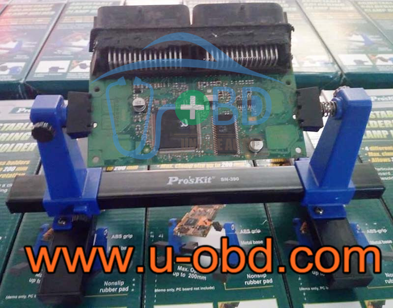 Auto ECU repair fixture