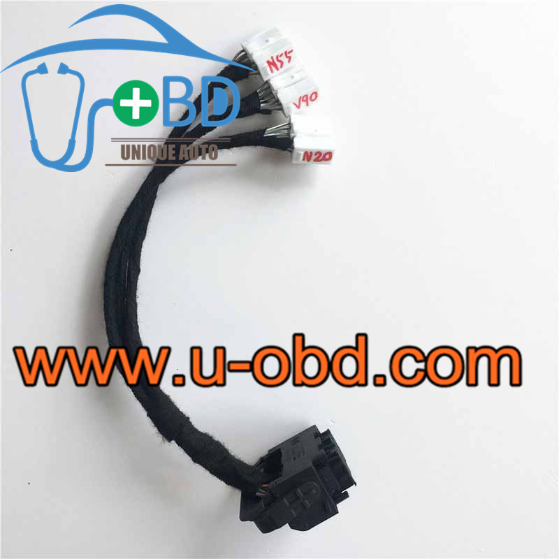 BMW N20 N52 N55 Engine DME MEVD17 MSV90 test platform cables