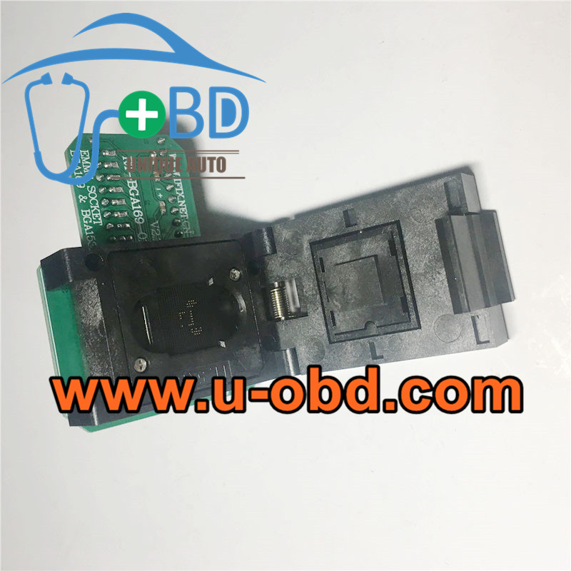 Car head unit EMMC BGA Chip BGA169 BGA153 Programming adapter