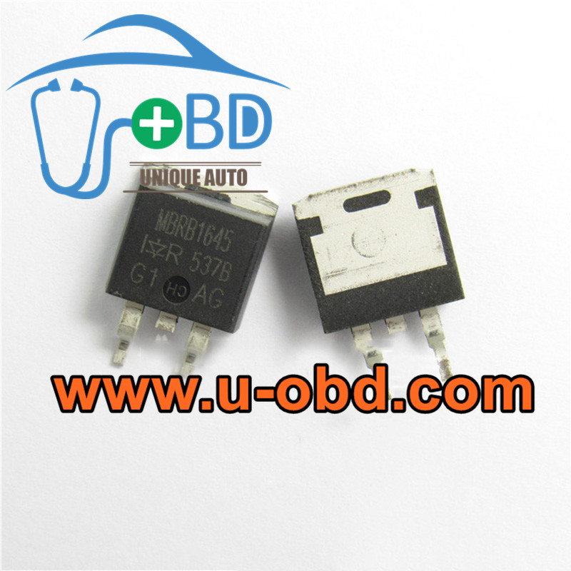 MBRB1645 Automotive ABS ECU ABS Module vulnerable transistor