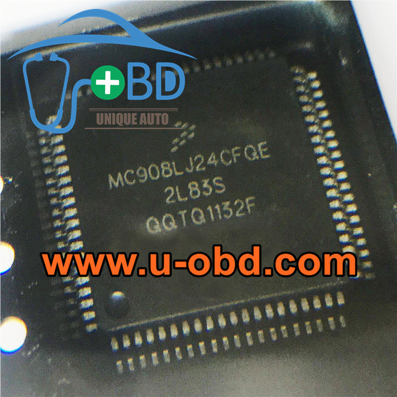 MC908LJ24 Car ECU Commonly used vulnerable MCU chips