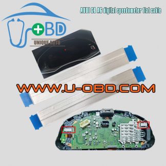 AUDI C8 A6 4K Typ digital speedometer display blank black repair flat cable