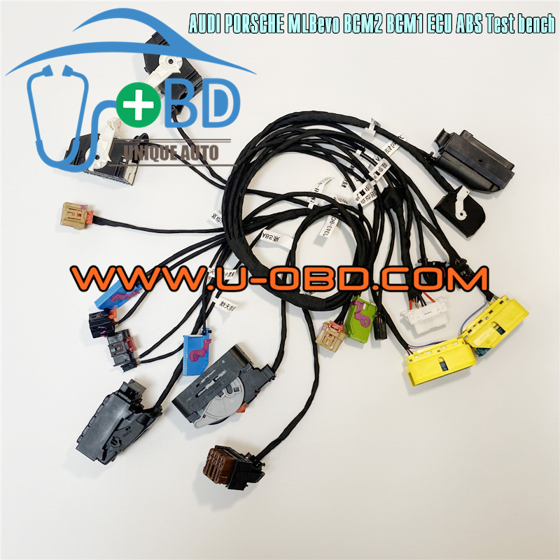 AUDI PORSCHE MLBevo platform car BCM1 J519 BCM2 J393 Gateway airbag Chassis control ECU ABS module test bench