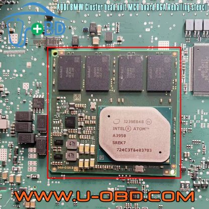 BMW AUDI cluster head unit Atom CPU BGA chip reballing tools