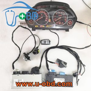 BMW F Series FRM module test platform CAS4 key programming harness