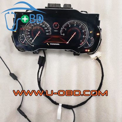 BMW G Series G chassis car instrument cluster bench power on dashboard test platform