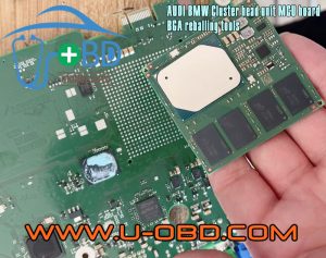 BMW ID7 MGU Head unit Cluster repair tools CPU Board BGA reballing stencil