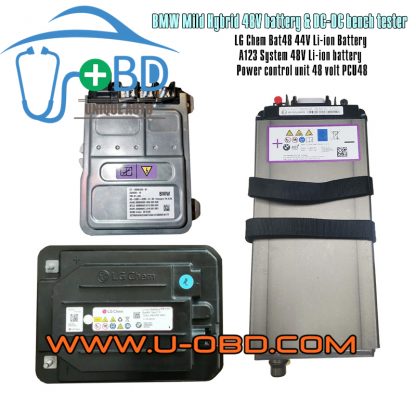 BMW Mild-Hybrid 48V Electrical System 48V Li-ion battery Power control unit PCU48 DCDC module bench tester - Image 2