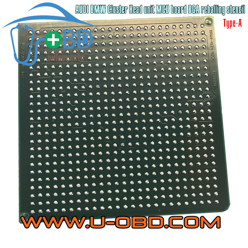 BMW iDrive 7 MGU head unit repair tools CPU board BGA reballing stencil
