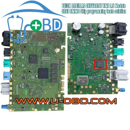 GM BUICK CHEVROLET CADILLAC HMI 2.5 Module repair tools 32GB emmc chip programming tools solutions