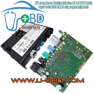 GM chevrolet Buick Cadillac human machine interface BOSCH NG 2.5 HMI module repair tools 32GB EMMC chip programming tools solution