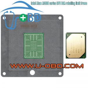Intel Atom A3900 series CPU A3960 reballing stencil positioning plate limit frame