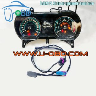 Jaguar XF XK XFR dashboard speedmeter instrument cluster tachometer bench tester