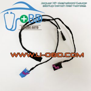 Jaguar XF car dashabord gauge speedometer startup testing bench platform