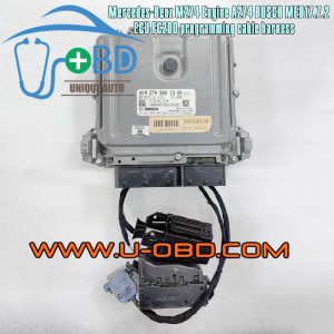Mercedes-Benz M274 Engine A274 Control unit BOSCH MED17.7.2 ECU Programming cable FC200 adapter harness
