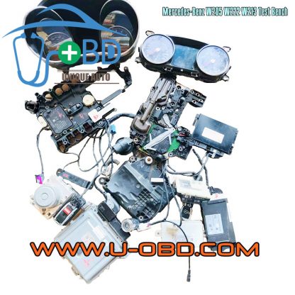 Mercedes-Benz W205 W222 W213 ECU ABS TCU drivertrain ignition module test bench