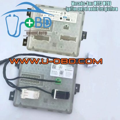 Mercedes-Benz W223 S class W206 C Class car ignition control module test platform