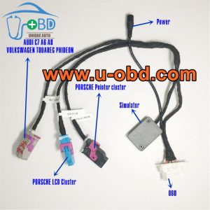 Touareg AUDI PORSCHE LCD cluster repairing testing platform