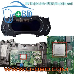 BMW ID6 digital cluster GPU processor MCIMX6D6AVT08AD BGA Reballing stencil