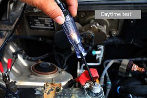 Car voltage test