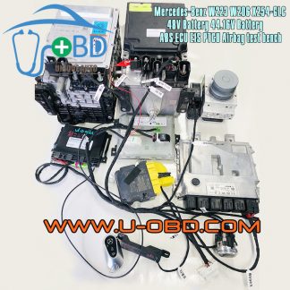 Mercedes-Benz W223 W206 X254 GLC 48V battery 44.16V battery EIS Airbag ECU ABS PTCU test bench