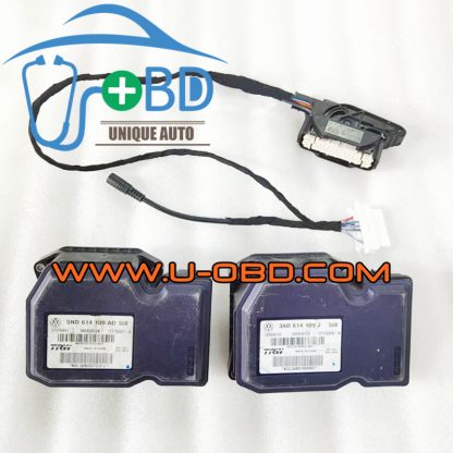 Volkswagen Tiguan ESP Anti-lock brake 5ND614109 Passat B7 3AD614109 ABS pump control unit test harness