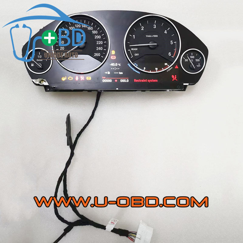 BMW F Chassis F Series Car Instrument cluster bench power on dashboard test platform