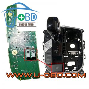 BMW G series Gear shift lever GWS Module Autohold EPB vulnerable Micro switch
