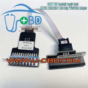 BMW iDrive 4 Next Big Thing NBT Headunit repair tools MCU Chip ATMEL MEGA169P chip programming adapter