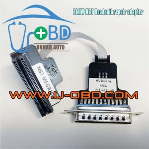 BMW iDrive4 NBT headunit repair tools MEGA169P MCU chip VVDIPROG adapter