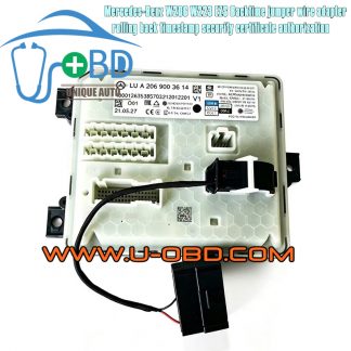 Mercedes-Benz W206 W223 EZS Secured system date and time rolling back timestamp security certificate authorization jumper wire adapter