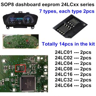 dashboard eeprom 24LCxx series