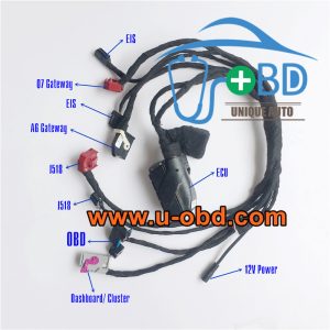 AUDI C6 A6 J518 Key programming on bench test platform