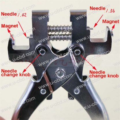 Automotive key dowel rods extractor