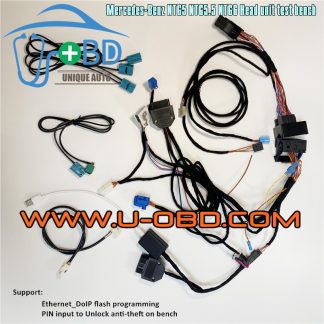 Mercedes-Benz HU5 HU55 HU6 NTG5 NTG5.5 NTG6 Head unit flashing programming unlock anti-theft bench platform