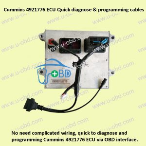 Cummins 4921776 ECU Quick diagnose and programming cables