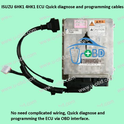 ISUZU 6HK1 4HK1 ECU Quick diagnose and programming cables