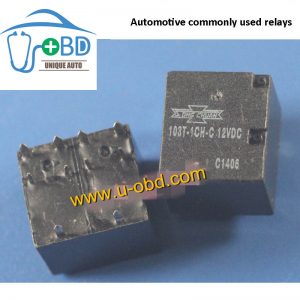 103T-1CH-C 12VDC Automotive commonly used relays 10 PIN