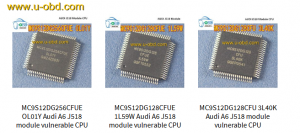 MCU for AUDI J518 Module
