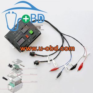 Mercedes Benz Hybrid 48 Volt system DCDC converter test platform