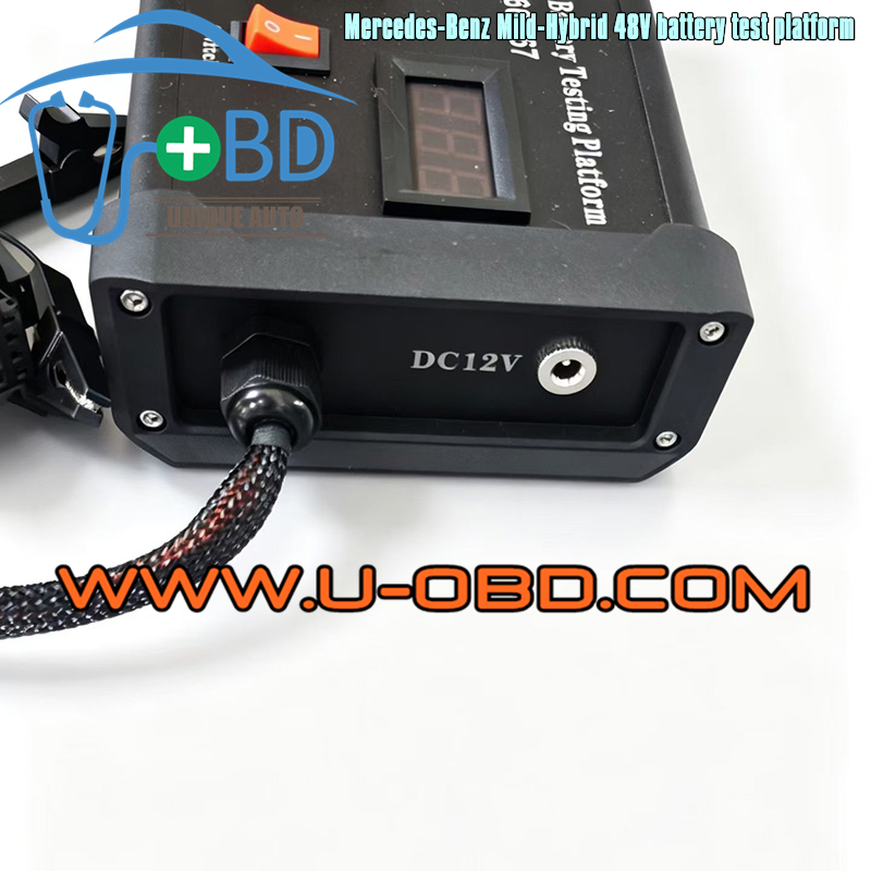 Mercedes-Benz W205 C-class W222 S-class W213 E-Class W167 GLE Mild-Hybrid vehicle 48V Lithium battery tester