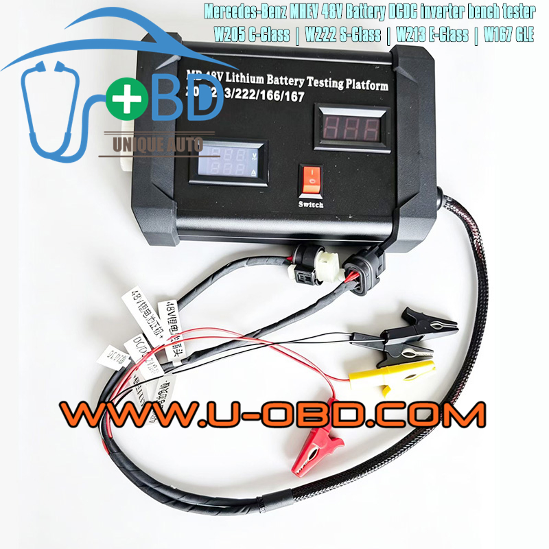 Mercedes-Benz W205 W213 W222 W167 Mild-Hybrid Vehicle 48V battery DCDC test bench
