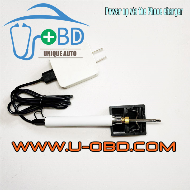 Mini soldering iron USB power supply 5V soldering iron tip